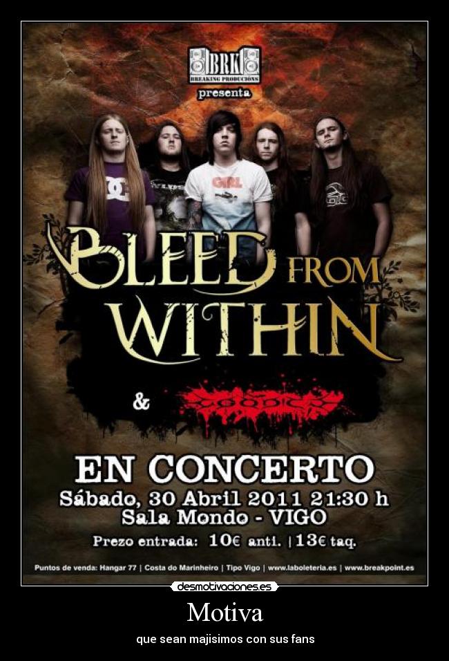 carteles bleed from within desmotivaciones