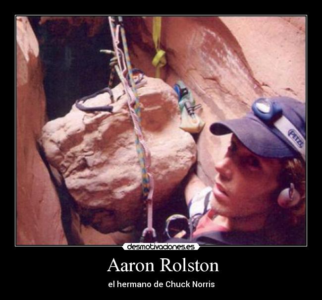 Aaron Rolston - el hermano de Chuck Norris