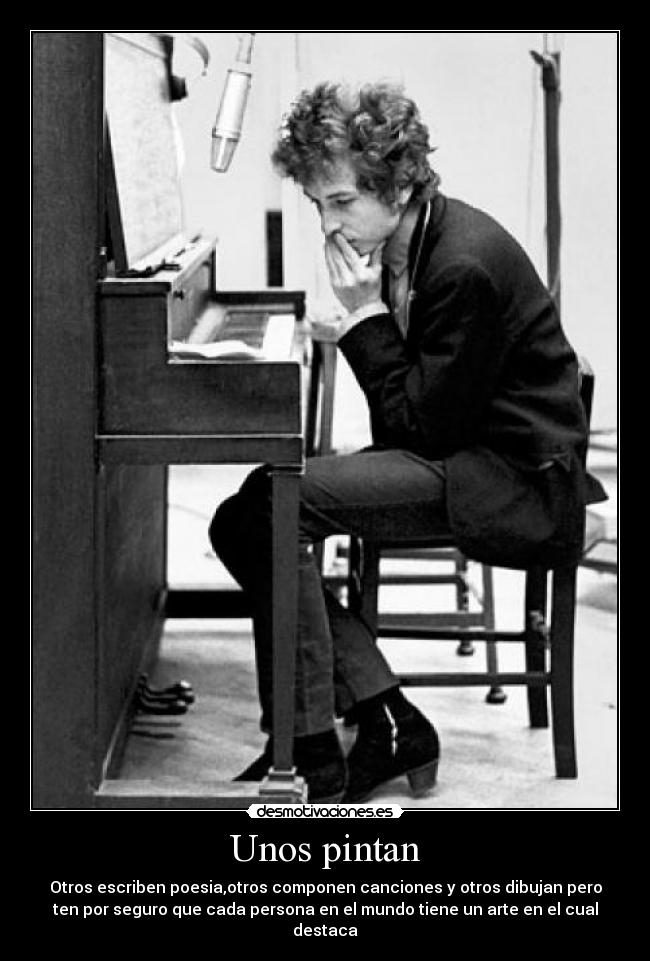 Unos pintan -