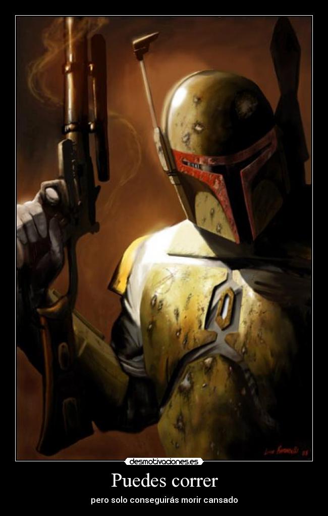 carteles boba fett gnomox mola desmotivaciones