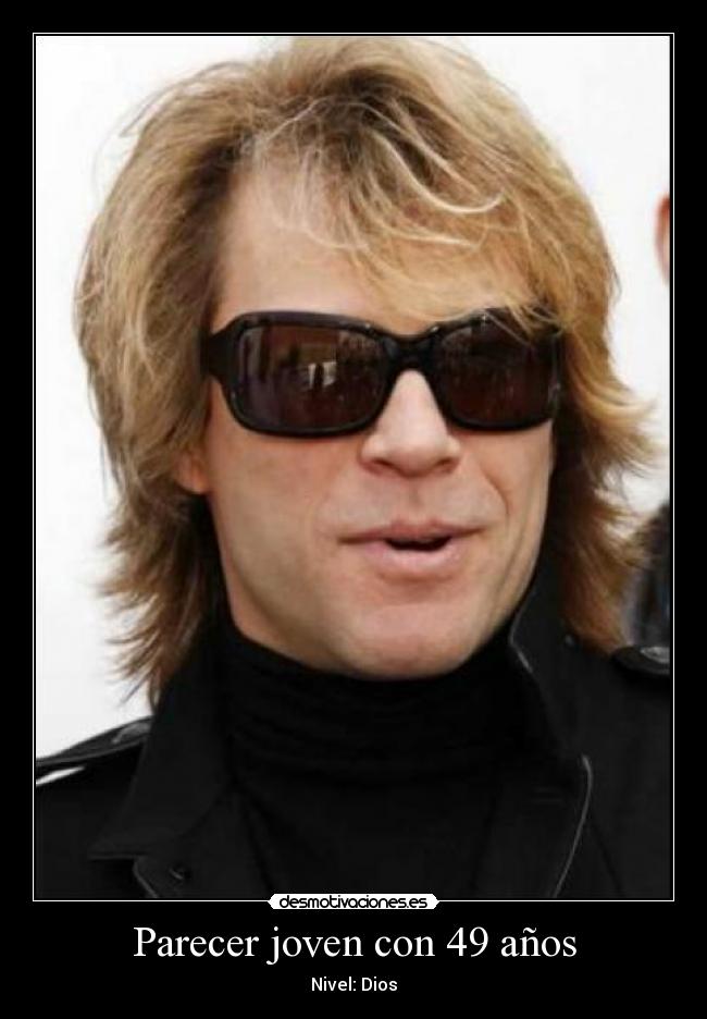 Parecer joven con 49 años -