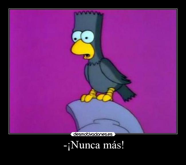 -¡Nunca más! - 
