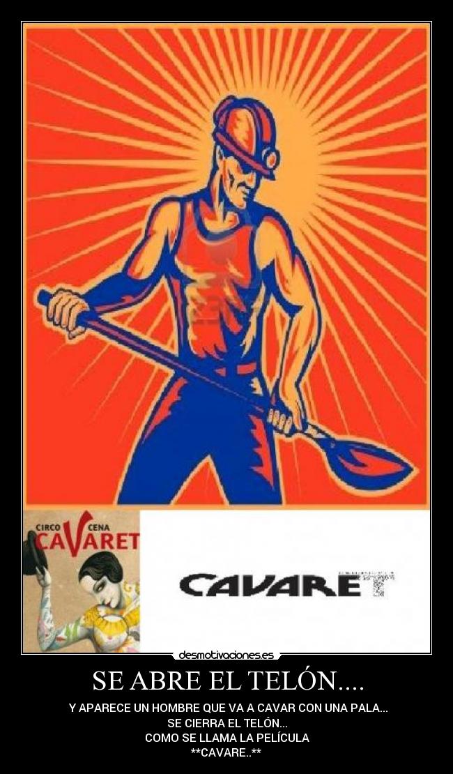 SE ABRE EL TELÓN.... -