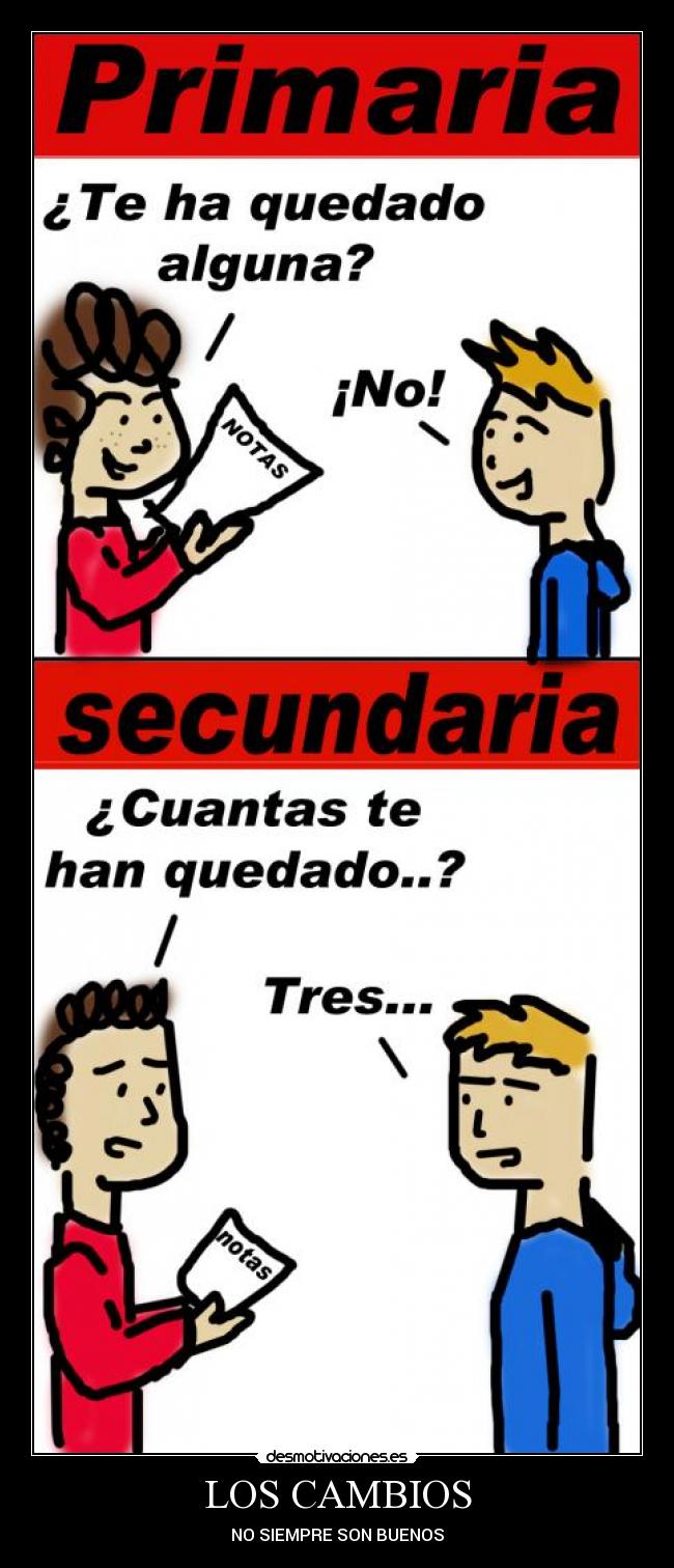 LOS CAMBIOS -