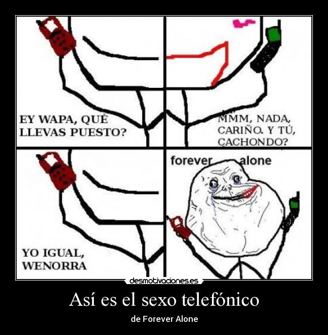Así es el sexo telefónico - 