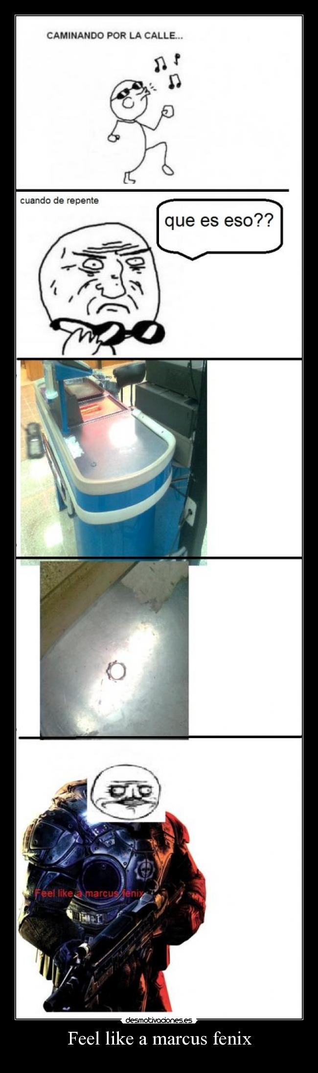 Feel like a marcus fenix -