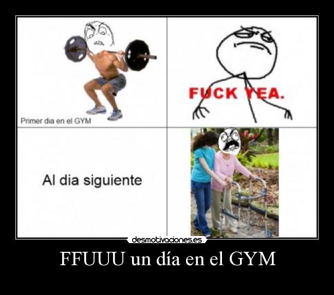 FFUUU un día en el GYM - 