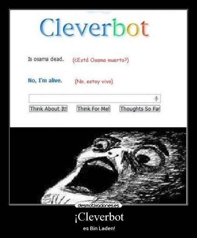 ¡Cleverbot - es Bin Laden!