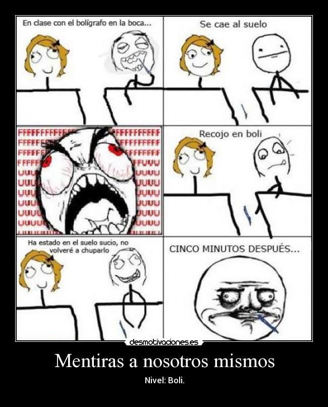 Mentiras a nosotros mismos -