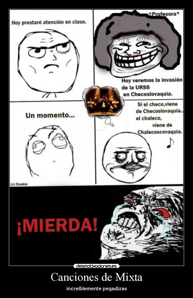 Canciones de Mixta -
