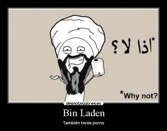 Bin Laden - También tenía porno
