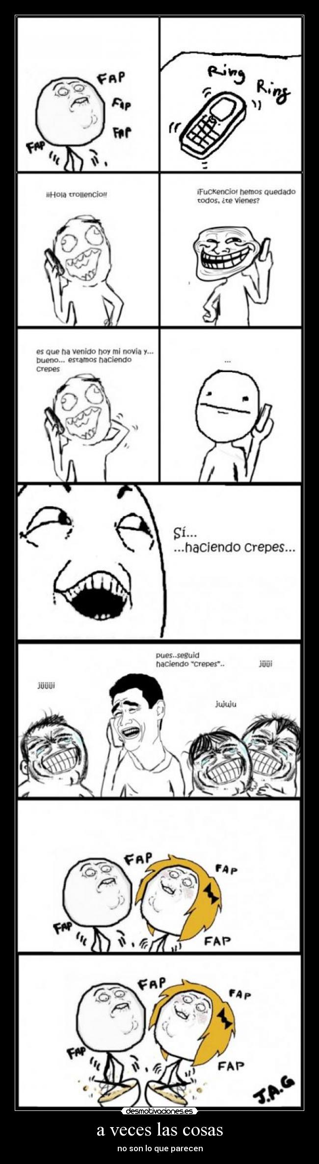 a veces las cosas - no son lo que parecen