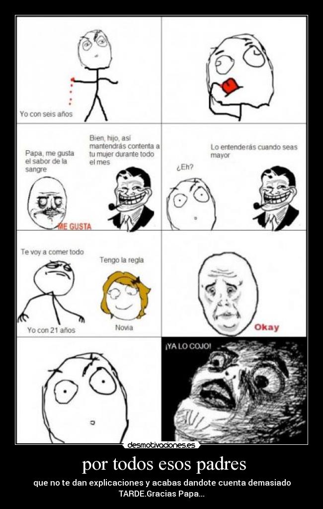 por todos esos padres -