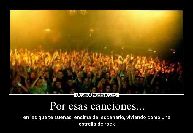 Por esas canciones... - 