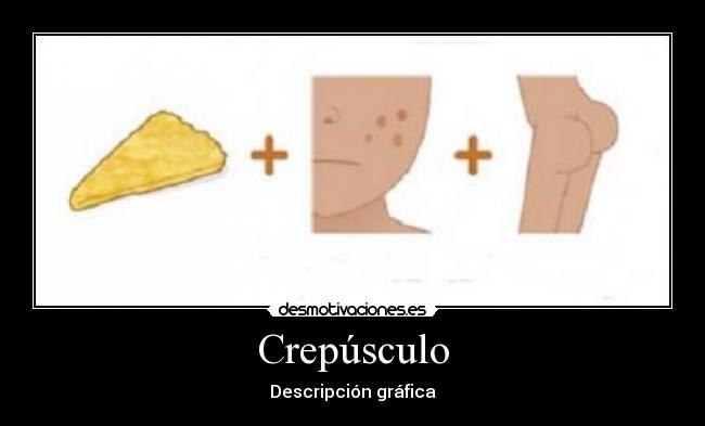 Crepúsculo - Descripción gráfica