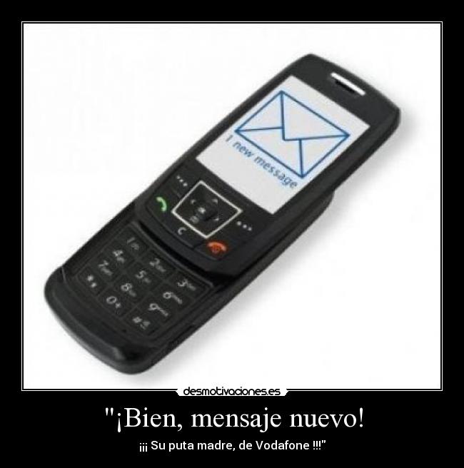 carteles mensaje nuevo vodafone desmotivaciones