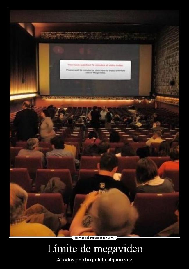 Límite de megavideo -