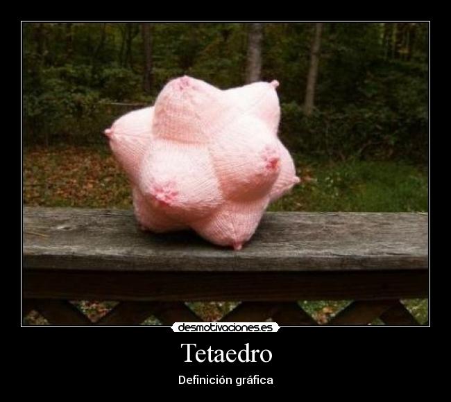 Tetaedro - Definición gráfica