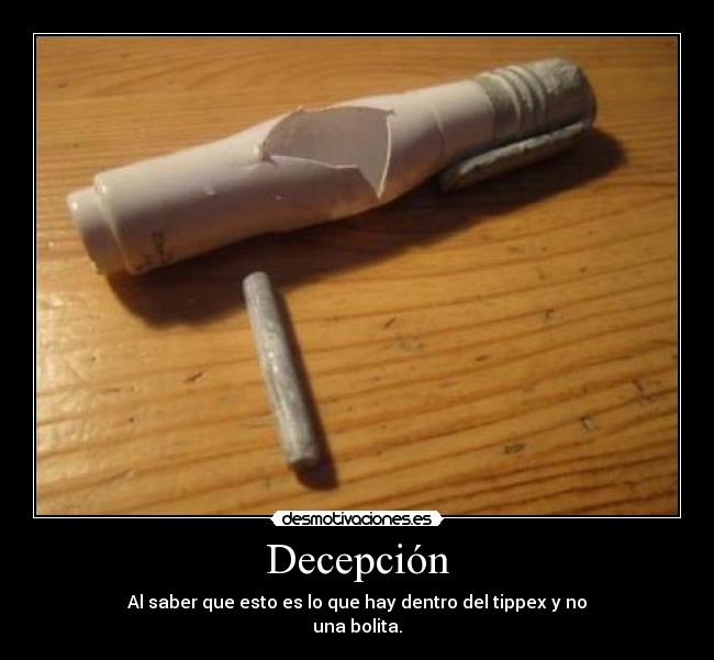 Decepción - 