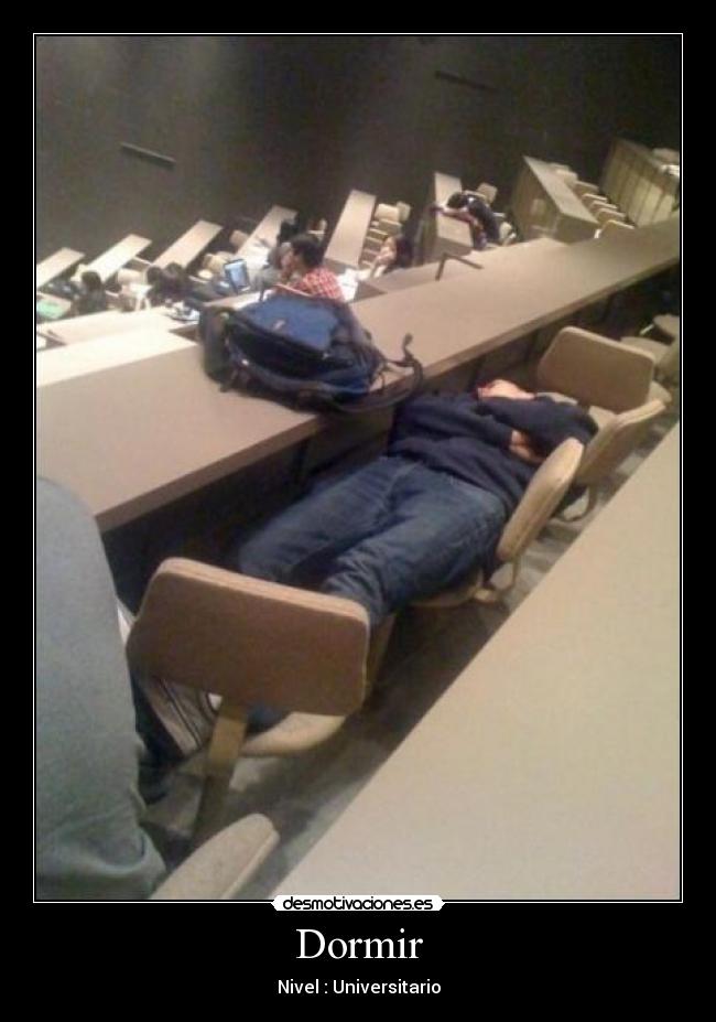 carteles dormir dormir desmotivaciones