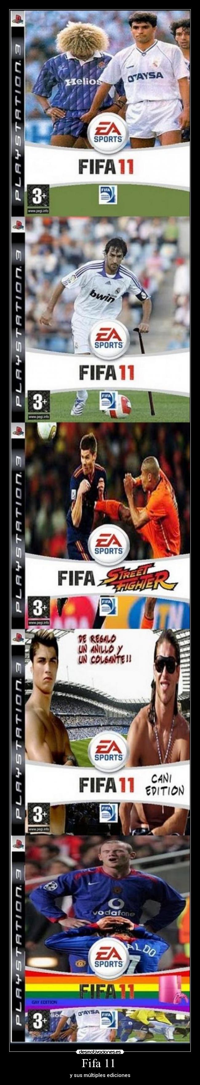 Fifa 11 - y sus múltiples ediciones