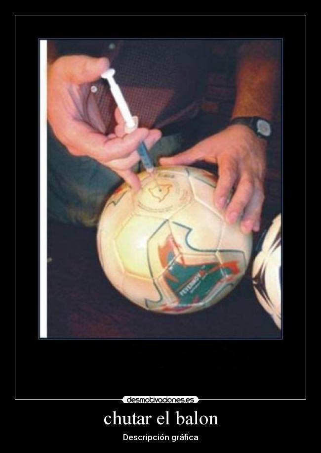 chutar el balon - Descripción gráfica