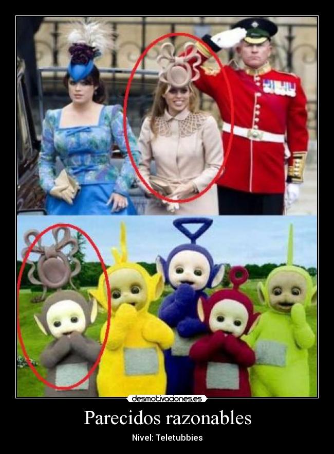 Parecidos razonables - Nivel: Teletubbies