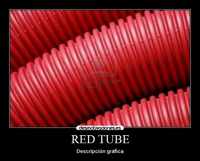 carteles red tube descripcion grafica desmotivaciones