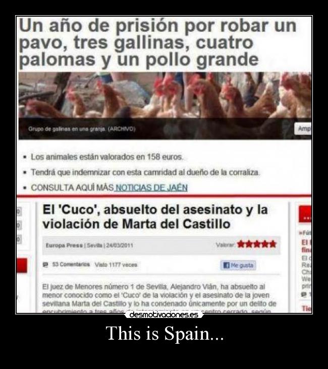 This is Spain... - 