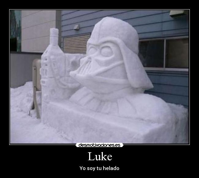 carteles luke darth vader helado blanco desmotivaciones