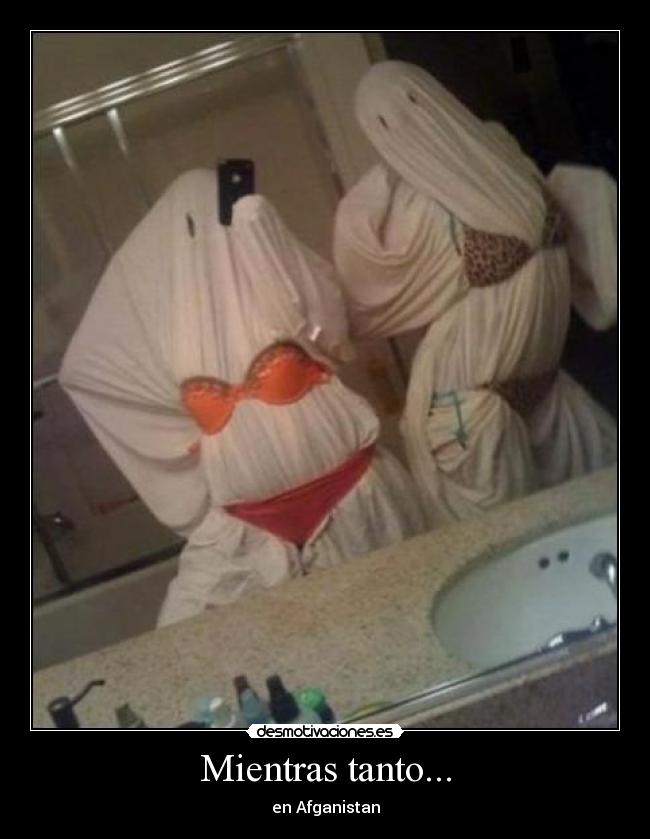 Mientras tanto... - en Afganistan