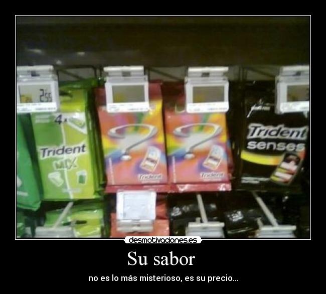 Su sabor -