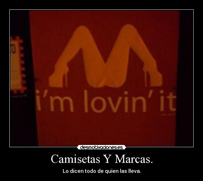 Camisetas Y Marcas. -