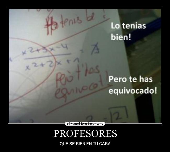 PROFESORES -