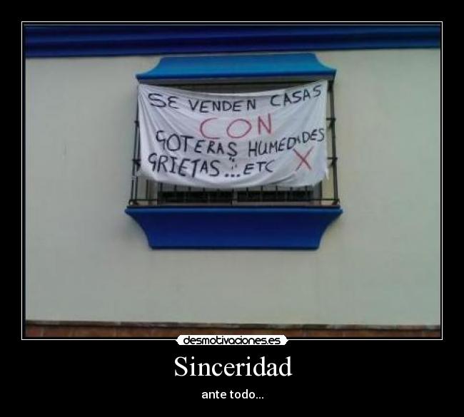Sinceridad - 