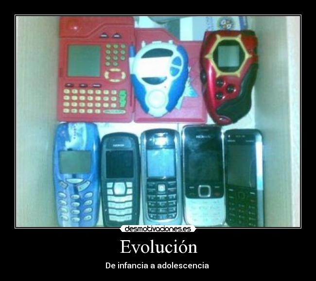 carteles evolucion infancia adolescencia desmotivaciones