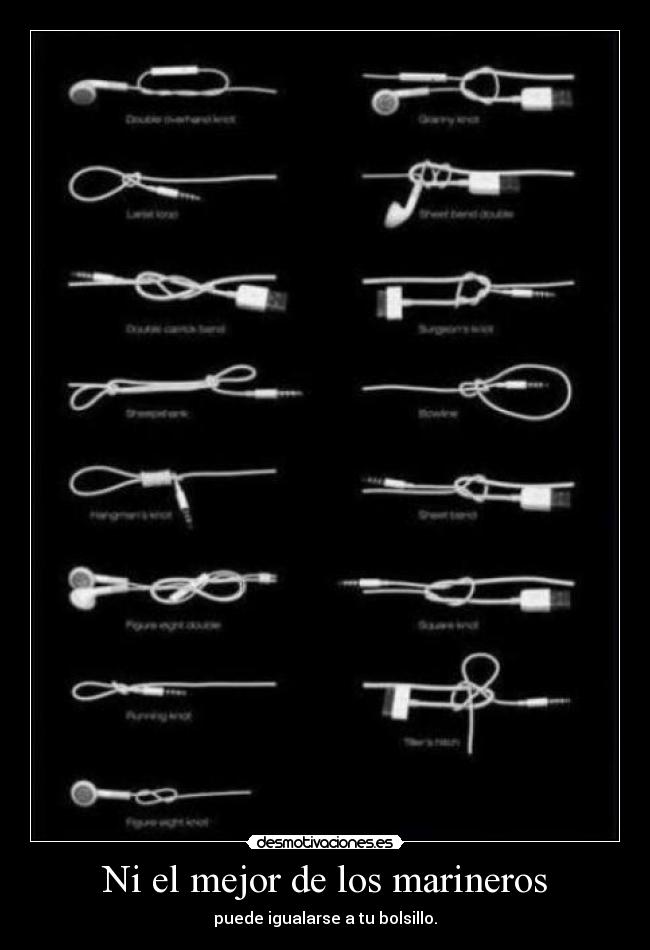 carteles wtf cascos liados bolsillo desmotivaciones