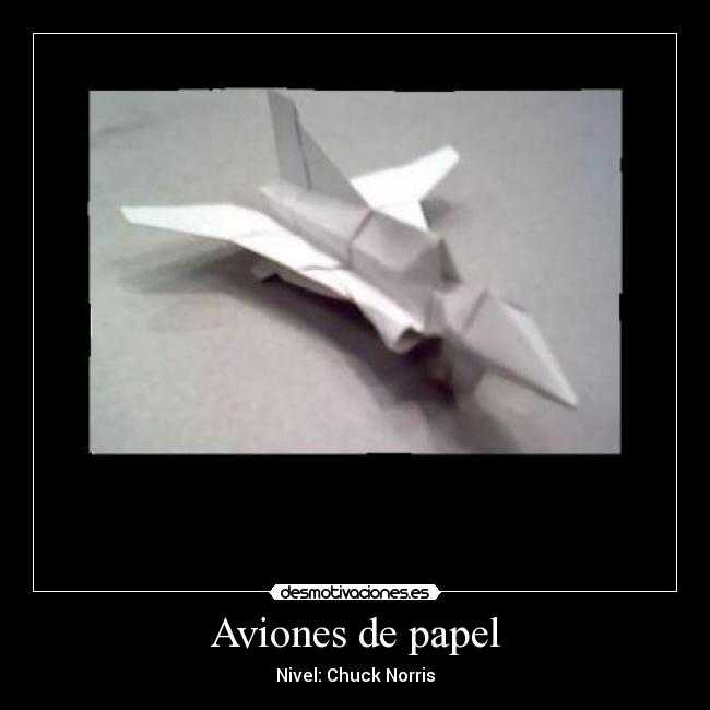 Aviones de papel -