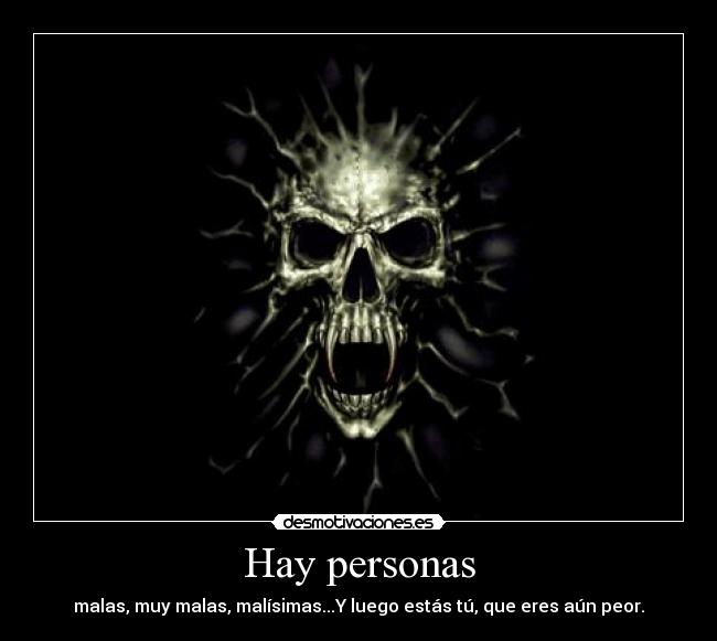 Hay personas -