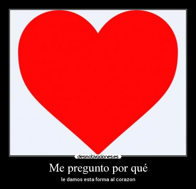 Me pregunto por qué -