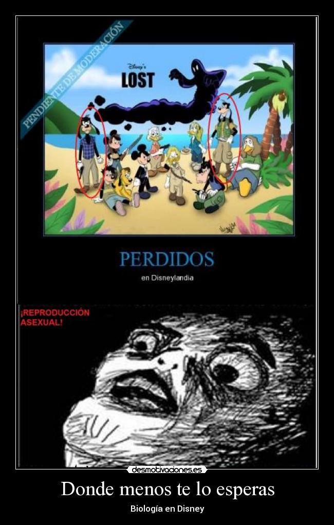 Donde menos te lo esperas - Biología en Disney