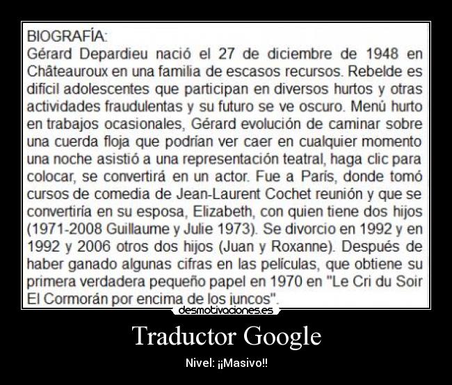 Traductor Google - 