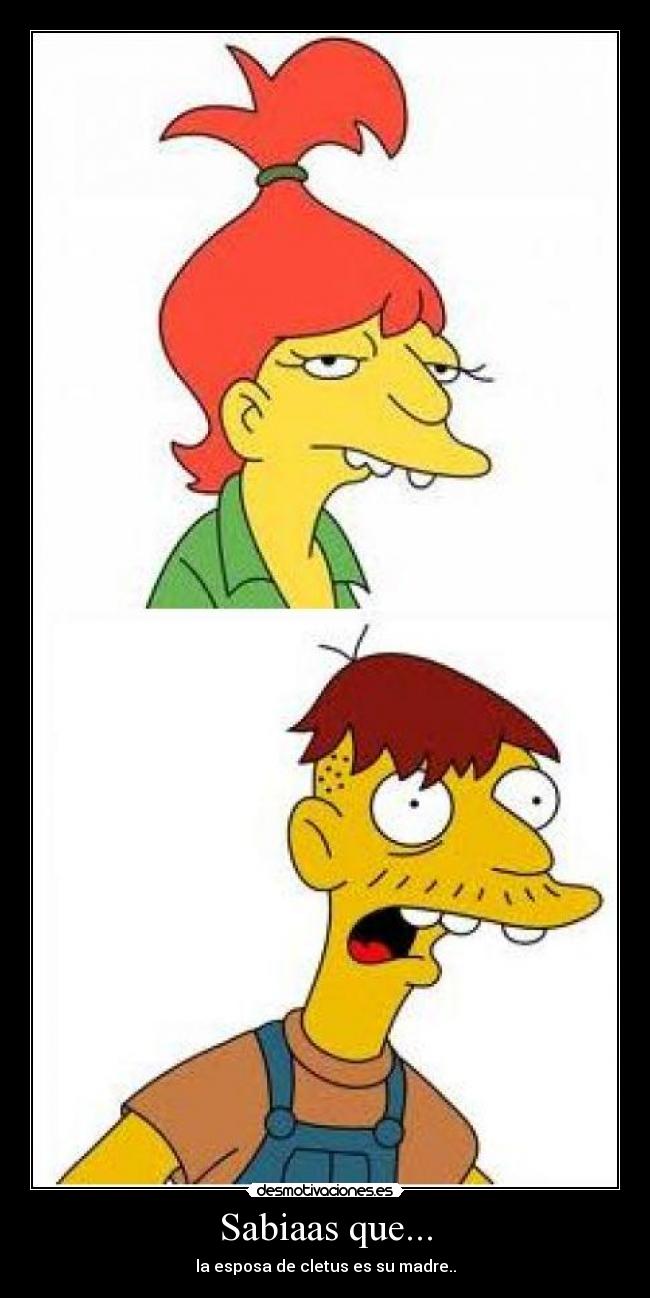 carteles cletus desmotivaciones