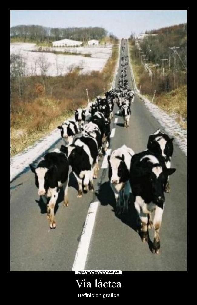 Via láctea - Definición gráfica