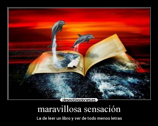 maravillosa sensación - 