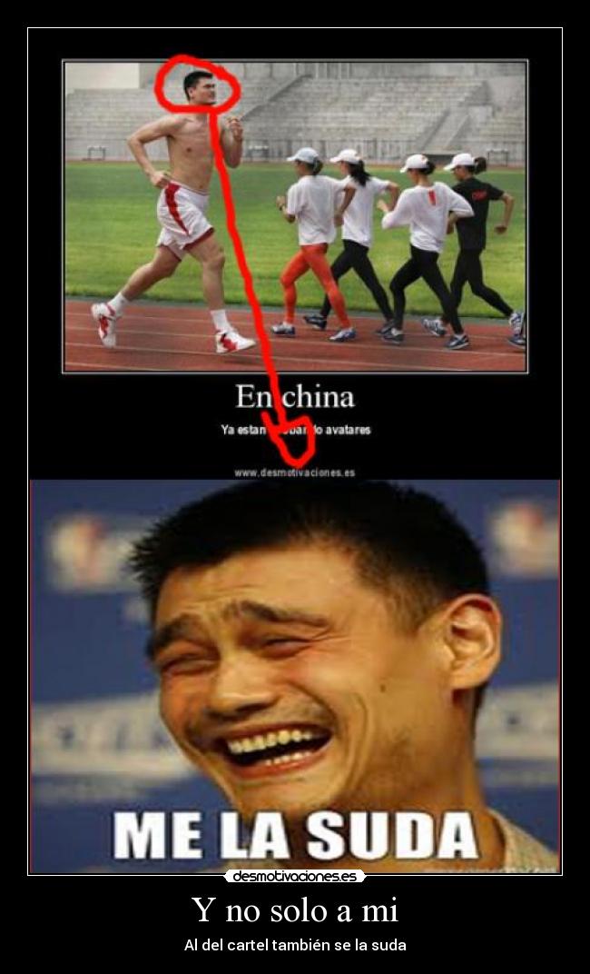 Y no solo a mi - Al del cartel también se la suda