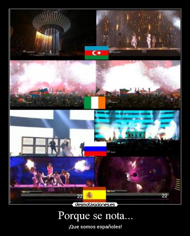 Porque se nota... - ¡Que somos españoles!