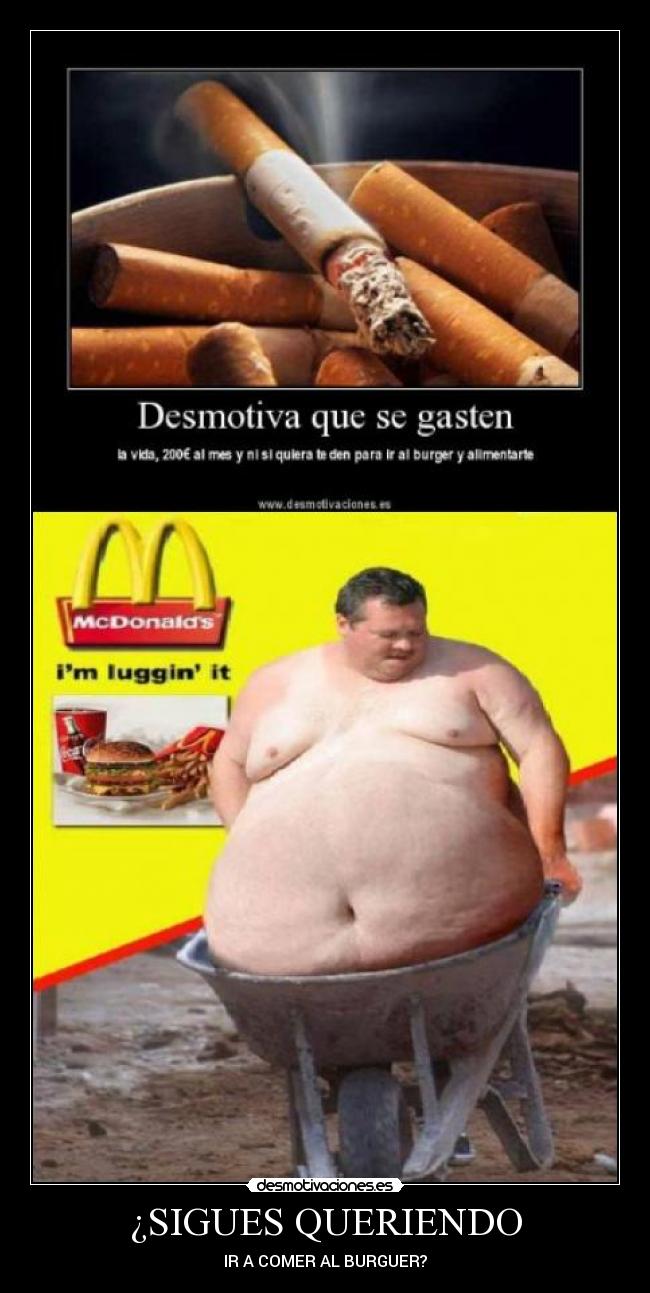 ¿SIGUES QUERIENDO - IR A COMER AL BURGUER?