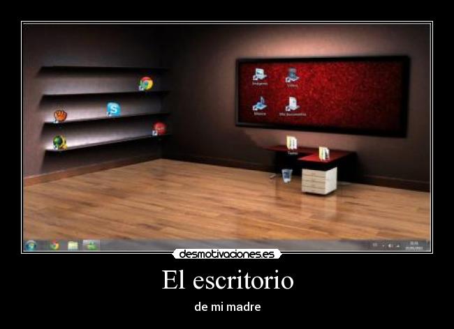 El escritorio - de mi madre