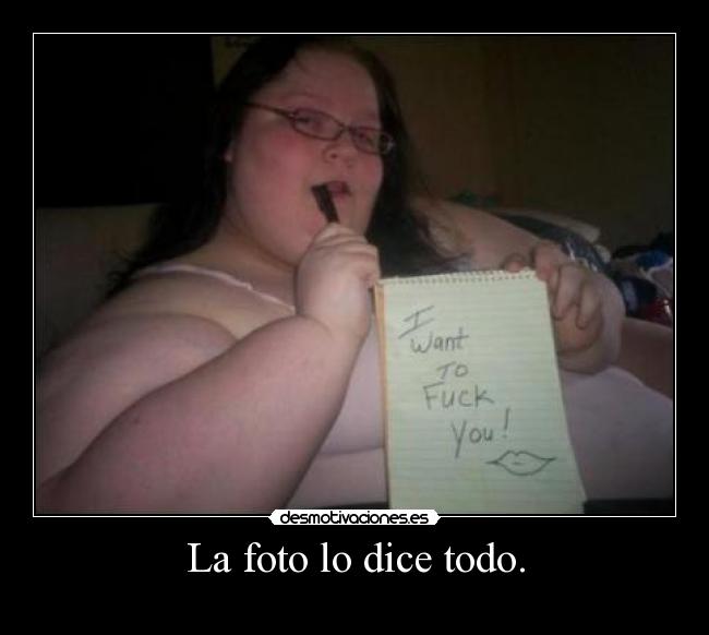 La foto lo dice todo. - 